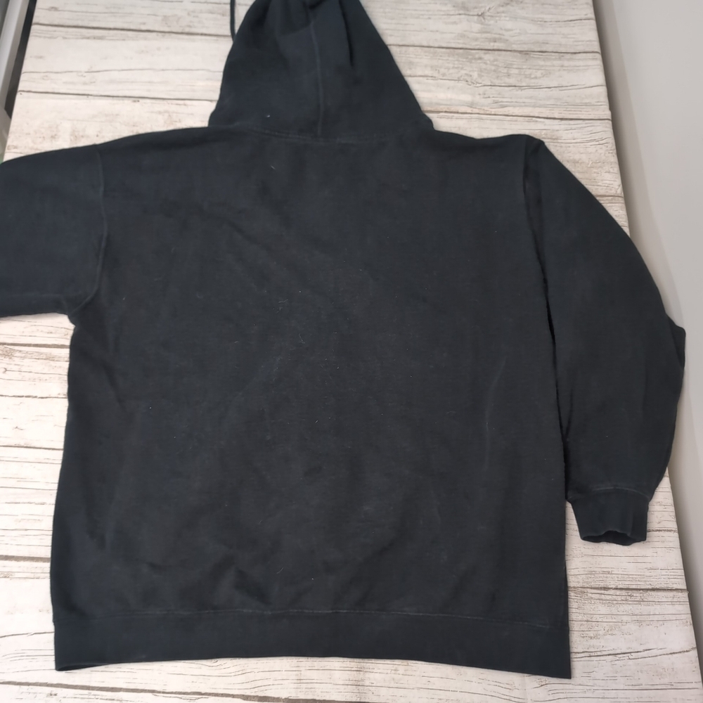 Liquid Blue Jimi Hendrix Angel Black Full Zip Hoodie - Picture 7 of 7